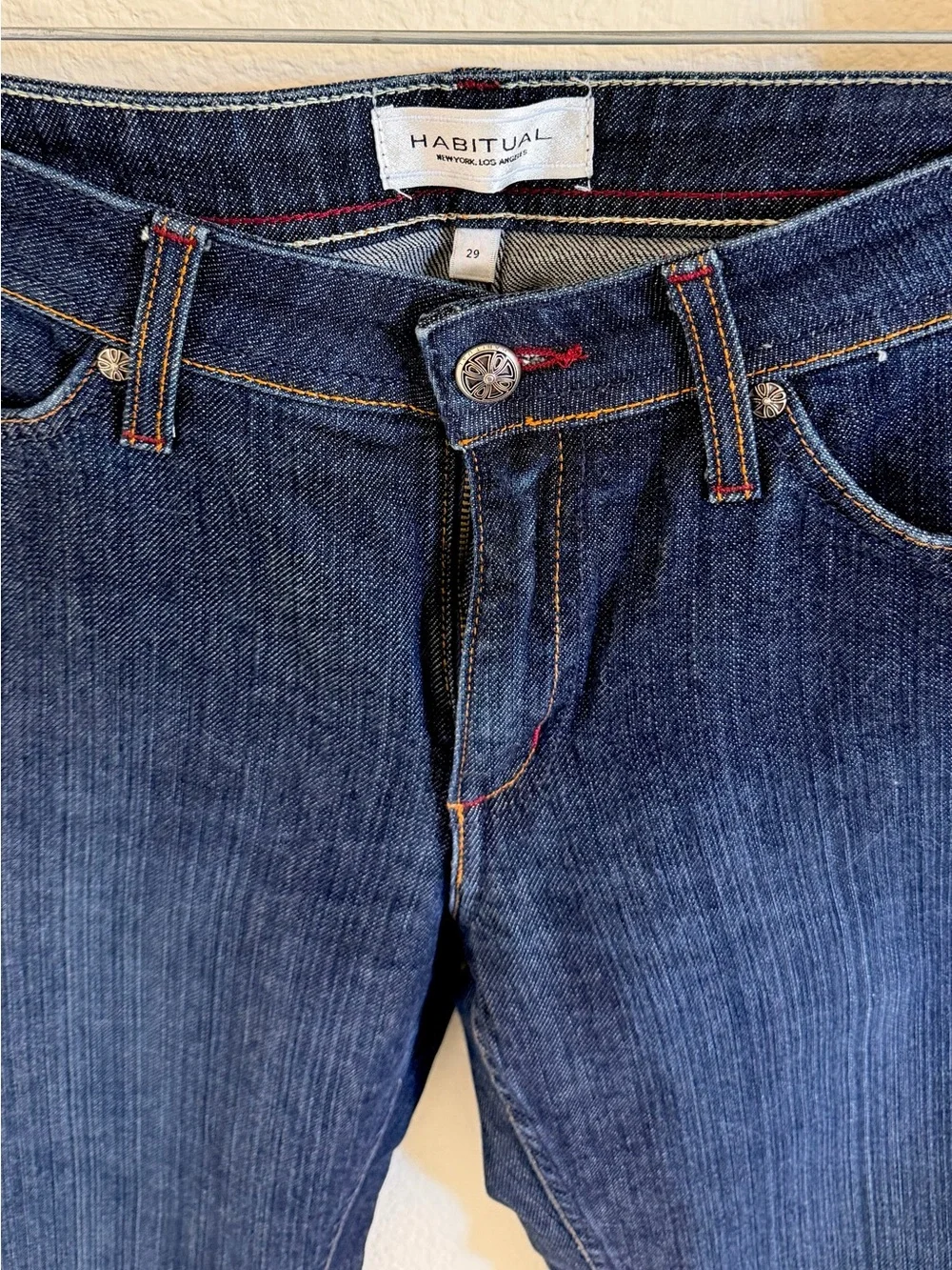 Habitual Women's Dark Blue Boot Cut Jeans (Size 29) 💙